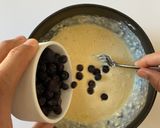 A picture of step 4 of Blueberry Pancakes.