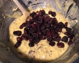 Une image de l'étape 5 de Brownie au chocolat blanc cranberries et fruits secs.