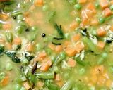 A picture of step 4 of Mix Veggies Pulao.