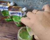 Foto langkah ke 3 dari resep Matcha Latte Dalgona Coffee.