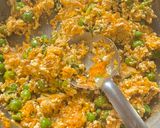 A picture of step 4 of Sprouts lauki paneer chilla.