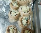 Foto do passo 3 de Cogumelos portobello recheado com gorgonzola