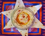 A picture of step 2 of Hummus from Middle East.