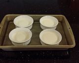 A picture of step 6 of White Chocolate Cream Brulee.