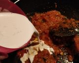 A picture of step 7 of Banana flower vada curry.