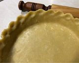 A picture of step 2 of Milk pie with crust.