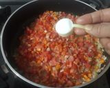 A picture of step 9 of Vegetable Macaroni.