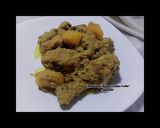 Foto langkah ke 4 dari resep "Rendang Ayam Tanpa Cabe".
