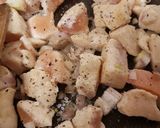 A picture of step 2 of My Quick BBQ Chicken Wrap.