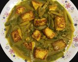 A picture of step 8 of Paneer Vegetable Curry.