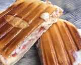 A picture of step 3 of Yummy chicken panini sandwich iftar special.