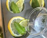 Foto del paso 3 de la receta: Cubitos de hielo con tónica y cítricos