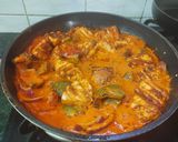 A picture of step 4 of Restaurant Style Paneer Tikka Masala.