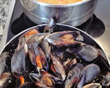 Foto del paso 5 de la receta: Potaje de garbanzos con mejillones
