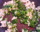 Une image de l'étape 2 de Risotto au fenouil sauvage.