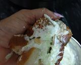 A picture of step 2 of Curd and Cucumber balls.