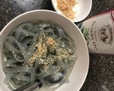 Hình bước làm 4 của món Miến trộn Hàn Quốc chay