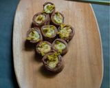 A picture of step 7 of Banana Sushi.