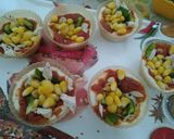 A picture of step 3 of Pizza tart.
