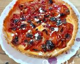 A picture of step 5 of Plum and Cherry Tart.