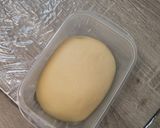 A picture of step 3 of Sourdough Shokupan Bread.