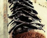 Foto langkah ke 6 dari resep Swiss roll/bolu gulung coklat simpel.