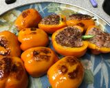 A picture of step 4 of Stuffed Bell Peppers with Tomato Sauce.