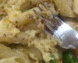 A picture of step 3 of Veggie pasta.