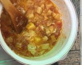 A picture of step 4 of Anday aloo bujia.