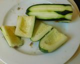 A picture of step 1 of Fruit Salad.