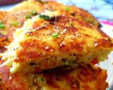 A picture of step 7 of Handwa Gujrati special Savory Cake.