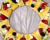 Une image de l'étape 4 de Tarte couronne aux légumes d’été.