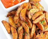 A picture of step 6 of Potato wedges.