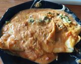 Foto del paso 9 de la receta: Crepe de verduras y salsa rosa