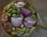 Gambar langkah 1 resipi 30:7:26 - Bihun goreng budu.