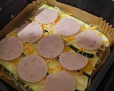 Foto del paso 5 de la receta: Lasaña de calabacín y pavo en airfryer