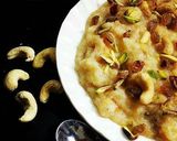 A picture of step 8 of Hyderabadi Bread Halwa.