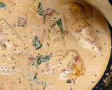 A picture of step 8 of My Creamy Tomato & Basil Chicken. 😘 #Mainmeal.