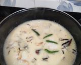 নারকোল দুধের চিংড়ি পোলাও,ডিম কষা (narkel dudher chingri polau and dim kosha recipe in Bengali) রেসিপির ধাপ 3 ছবি