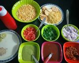 A picture of step 1 of Bhel.