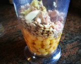 Foto del paso 2 de la receta: Hummus de garbanzos con levadura nutricional y atún