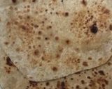 A picture of step 4 of Ajwain paratha.