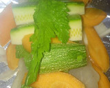 Foto del paso 2 de la receta: Filete empapelado con vegetales al vapor