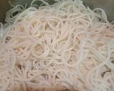 चाऊमिन (chowmein recipe in hindi) रेसिपी चरण 1 फोटो