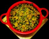 A picture of step 6 of Beans cooked with flavoured dal (Beans paruppu usli).
