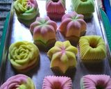 Foto langkah ke 6 dari resep Bolu Kukus Mawar.