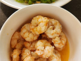 Dưa gang trộn tôm bóc nõn