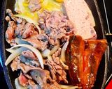 Hình bước làm 2 của món Bò Né Thập Cẩm