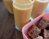 عکس مرحله 1 از دستور شیک انبه و موز