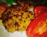 Foto del paso 3 de la receta: Hamburguesas de arroz, polenta y chilinaza 👌👍